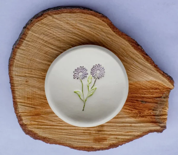 Birth Flower Ring Dish - Image 11