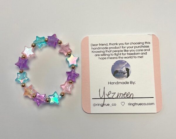 Star Bracelet - Stretch Fit - Child Size - Image 2