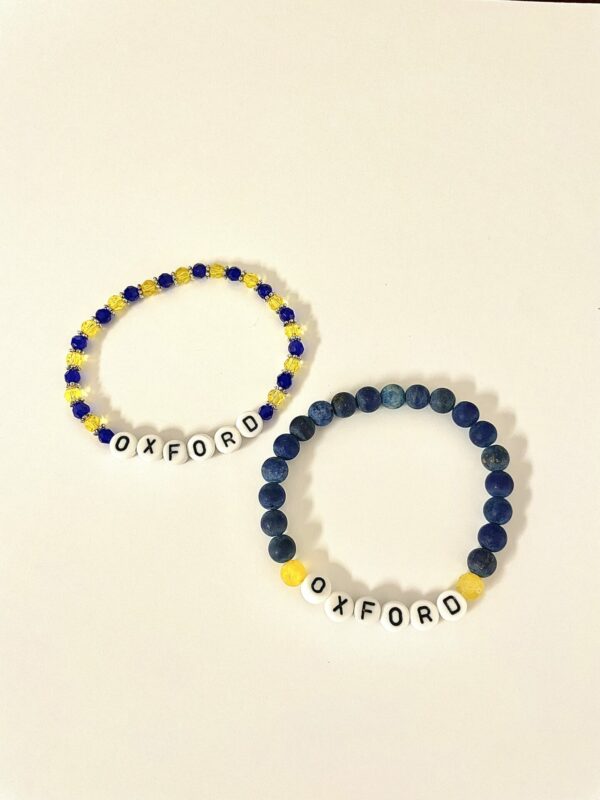 Oxford Matte Stone Bracelet- Stretch Fit - Image 2
