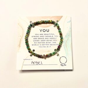 "You" - Delicate Earth Jasper- Stretch Fit
