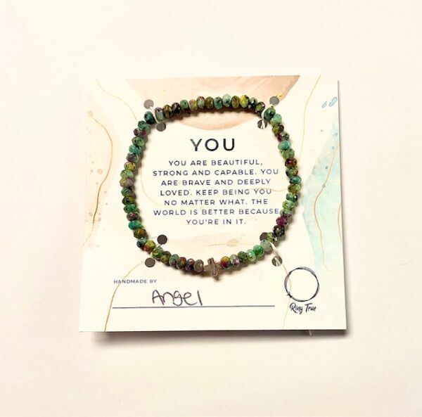 "You" - Delicate Earth Jasper- Stretch Fit