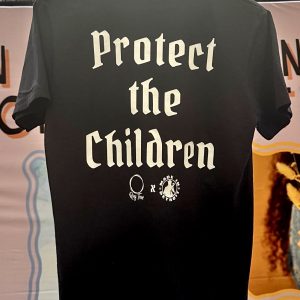 Protect The Children t-shirt back design Ring True Made In Detroit collaboration